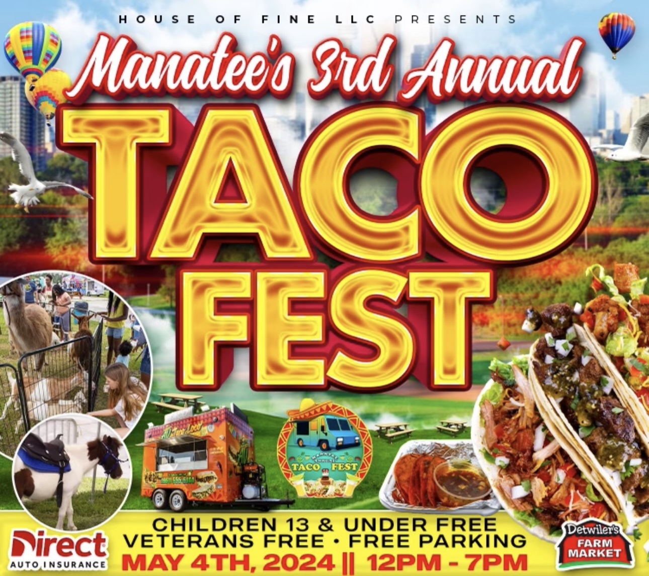 Manatee's Annual Taco Fest Tampa Kids